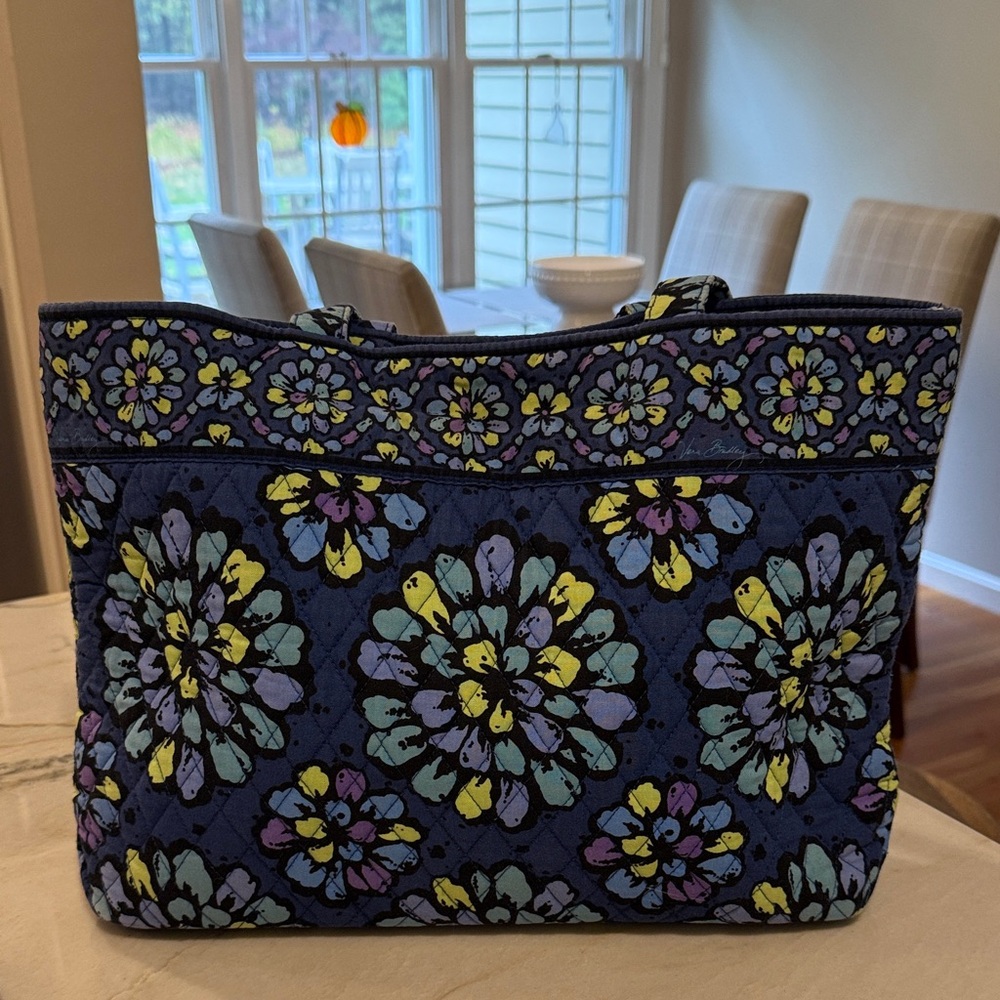 Vera Bradley Midnight Floral Tote